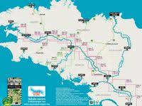 Canal De Nantes A Brest Carte Carte Nantes Bretagne Brest