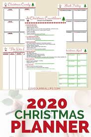 Free Printable Christmas Planner Get Organized This Holiday Season Love Our Real Life Christmas Planner Printables Free Christmas Planner Holiday Planner