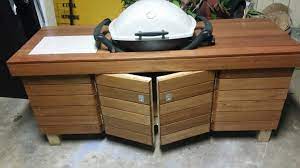With some tips and tricks, you will be roasting a perfect meal in no time. A Bbq Stand Made From Kapur Decking For My Weber Q With Shelves And A Recessed Porcelain Chopping Board With Wheels Bbq Stand Bbq Table Diy Bbq