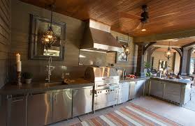 Guide to outdoor kitchen on vinyl decks & patios. Covered Outdoor Kitchens Deck Traditional With