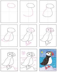 How To Draw A Puffin Art Projects For Kids Compatible with windows 7 (sp1) and 10. to draw a puffin art projects for kids