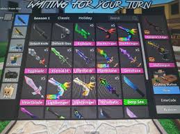 Get a free orange knife by entering the code. Murder Mystery 2 Godly Set And Chroma Set All The Chromas And Godlies Video Gaming Gaming Accessories Game Gift Cards Accounts On Carousell