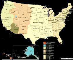 Us Time Now Usa Time Zone Map With States With Cities With Clock With Real Live Clock Real Time With Utc Us Usa Time Zone Clock
