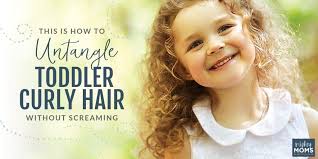 As a curly girl, i used to envy girls with smooth and silky curly hair. This Is How To Untangle Toddler Curly Hair Without Screaming Mightymoms Club