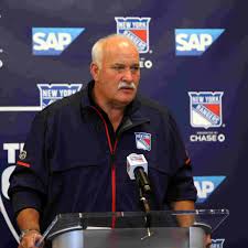 training camp opening day ny rangers president john davidson