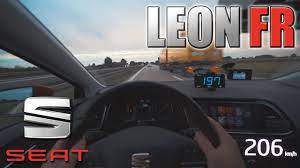 Civic rs 1.5t cvt vs leon fr 1.4 tsi manuel | roll race. 0 200 Km H Seat Leon Fr Top Speed And Acceleration Test Youtube