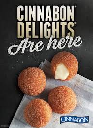And The Portable Balls Of Glory Cinnabon Delights Taco Bell Cinnabon Delights Cinnabon Delights Recipe Cinnabon