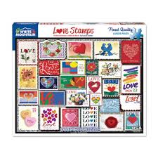 Love stamps jigsaw puzzle 200/500/1000 pieces. Love Stamps Puzzle Usps Com