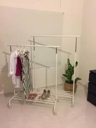 Ikea bevara food bag clips storage sealing fridge freezer lock pack of 30. Ikea Rigga Clothes Rack Furniture Home Living Furniture Shelves Cabinets Racks On Carousell