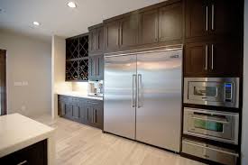This freezer comes with an 18.6 cu. Large Stainless Steel Refrigerator In Contemporary Kitchen Contemporary Kitchen Home Kitchens Modern Kitchen