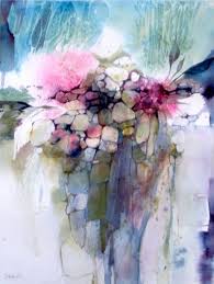 Artwork Of Karen Ku Plants And Rocks Abstract Painting Abstract Watercolor Abstract