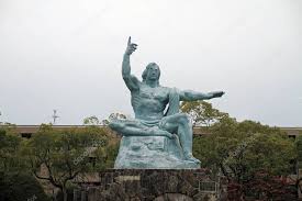 Peace Statue In Peace Park Nagasaki Japan Stock Photo Ad Peace Park Peace Statue Ad