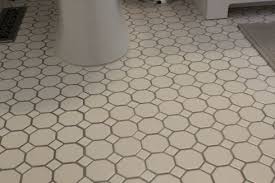 Guest Bath Makeover White Subway Tile Shower Octagon Tile Tile Bathroom