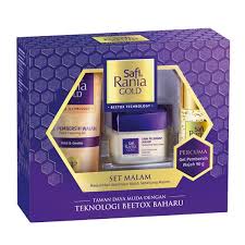 See 1 member reviews and photos. New Safi Rania Beetox Bio Nano Gold 24k Night Set Propolis Shopee Malaysia
