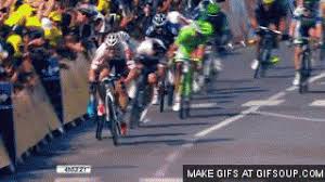 The mass return of tour de france fans coincided with chaos and crashes overnight, as world champion julian alaphilippe avoided most of the carnage to win the opening stage with a punchy attack. Marcel Bassett Gif Find On Gifer