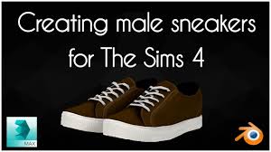 1,908 creations downloads / sims 4 / shoes. Creating Male Sneakers For The Sims 4 Youtube