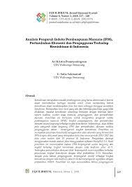 Yurika, efriza (2016) pengaruh komponen indeks pembangunan manusia terhadap pertumbuhan ekonomi di sumatera barat. Pdf Analisis Pengaruh Indeks Pembangunan Manusia Ipm Pertumbuhan Ekonomi Dan Pengangguran Terhadap Kemiskinan Di Indonesia