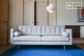Begeisterte kunden beliani hat die grösste auswahl an hochwertigen modernen wohnlandschaften, ecksofas. Dreisitzer Sofa Silkeborg Geometrisches Design Pib