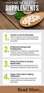 The 10 Best Supplements For Health Health Best Supplements For Health Vitamins For Energy