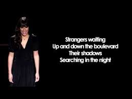 Glee Don T Stop Believing Lyrics Youtube Dont Stop Believing Lyrics Glee