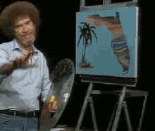 Happy Birthday Bob Ross Gifs Tenor
