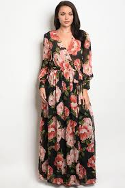 I Hope You Like Floral Print Chiffon Maxi Dress Black Floral Maxi Dress Floral Print Maxi Dress