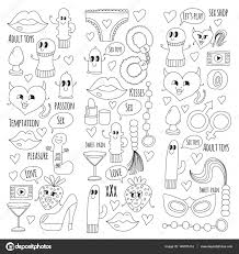 Doodle jucarii sexuale vectoriale amuzante pentru sex shop, magazin online  Dildo, sex. dragoste, pasiune, ispită, video, porno, jucarii umoristice sex  shop Vector de stoc de ©Helen_F 149781412