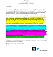 And what i see there is going to have a big effect on your future. Easy Cover Letter Advice That Will Wow An Interviewer By Brannigan Bullshit Ist