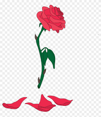 Rose Png Beauty And The Beast Free Transparent Png Clipart Images Download