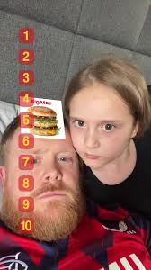 Robyn’s McDonald’s choices #daughter #mcdonalds #blindranking #fyp #Dad