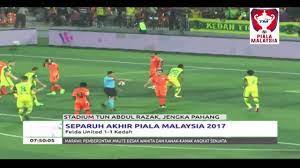 Dua perlawanan separuh akhir piala malaysia antara kedah vs felda dan jdt vs perak pada malam semalam amat mendebarkan. Felda United Vs Kedah 1 1 Separuh Akhir Piala Malaysia 2017 Youtube