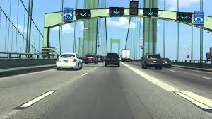 Multiple construction projects continue at the delaware memorial bridge. Delaware Memorial Bridge Southbound Youtube