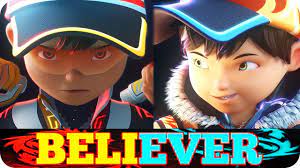 Kali ini boboiboy menentang satu kuasa kuno digelar retak`ka yang mahu merampas elemen kuasa boboiboy. Believer Remix 1hour Boboiboy The Movie 2 Boboiboy Supra Glacier Frostfire Youtube