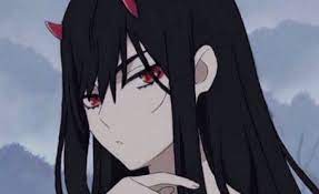 Zero Two With Black Hair 3 Anime Menina Anime Personagens De Anime