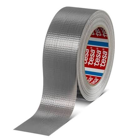 tesa® grijze duct tape 50 mm x 50 mtr 4615 PCR-kwaliteit
