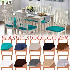 Some people also use seat cover for dining room for a formal dinner and special events in outside home. Soft Velvet Dining Room Chair Seat Covers Upholstered Chair Seat Cushion Cover Stretch Fitted Dinning Room Chair Covers Removable Washable Furniture Protector Slipcovers With Ties Shopee Philippines