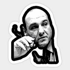 Tony Soprano Gabagool Stickers for Sale
