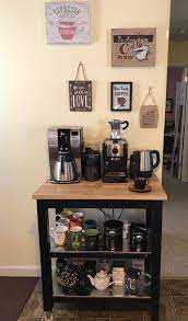 5 out of 5 stars. Coffee House Creative And Modern Style Will Add Personality To Your Room For A Stunning Home Coffee Table Decor Is Che Kaffeestation Kaffeemaschine Kaffee Bar