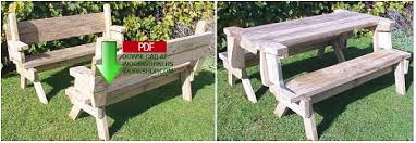 Whether you are a woodworker, diy man or woman, or you just want to save money, this article is for you. Folding Picnic Table And Bench Seat Combination Woodworking Plan Woodworkersworkshop