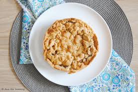 Für den guss schmant, ei, zucker und puddingpulver mit dem handrührgerät verrühren. Cremiger Rhabarberkuchen Mit Knusprigen Streuseln Aus Der Lameng