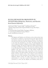 Beberapa contoh pendidikan non formal diantaranya adalah kelompok bermain, taman penitipan anak, lembaga kursus, lembaga pelatihan, majelis taklim, sanggar, dan sebagainya. Pdf Bugis And Madura Migration In Nusantara Religiosity Harmony And Identity From Eastern Indonesia