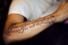 Dream And Live Quote2 By Brittneystar On Deviantart Meaningful Tattoos For Men Tattoos Meaningful Tattoos