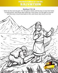 Matthew 7 Plan Of Salvation Coloring Pages For Kids Your Kids Are Going To Love Bible Lessons For Kids Kids Sunday School Lessons Sunday School Coloring Pages