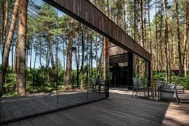Maybe you would like to learn more about one of these? Yod Group Builds Timber Cabin With Panoramic Windows In Ukrainian Forest