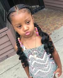 Start the process by detangling the hair.once you have taken care of this part the entire hair in two. 35 Amazing Natural Hairstyles For Little Black Girls