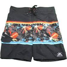 Zeroxposur Zeroxposur Mens Size Medium Lightweight Board Shorts Swim Trunks Black Stellar Walmart Com Walmart Com