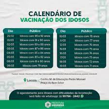 Saúde de a a z sintomas, diagnósticos, exames, tratamentos, causas, prevenção, vacinação e perguntas e respostas sobre as principais doenças e problemas de saúde. Prefeitura Divulga Novo Calendario De Vacinacao Contra O Covid Prefeitura De Saquarema