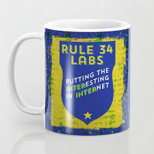 Rule 34 Labs Coffee Mug by Deirdre Saoirse Moen | Society6