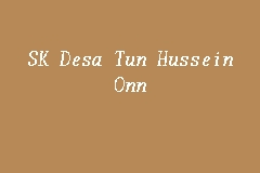 Gpk petang sk desa tun hussein onn, kuala lumpur. Sk Desa Tun Hussein Onn Primary School In Keramat