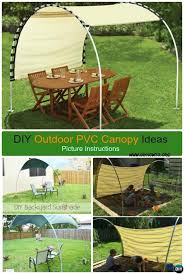 Diy Outdoor Pvc Canopy Projects And Instructions Create Adjustable Pvc Canopy Sunshade Inspired By Suntracking Shelter Patio Shade Diy Diy Canopy Sunshade Diy